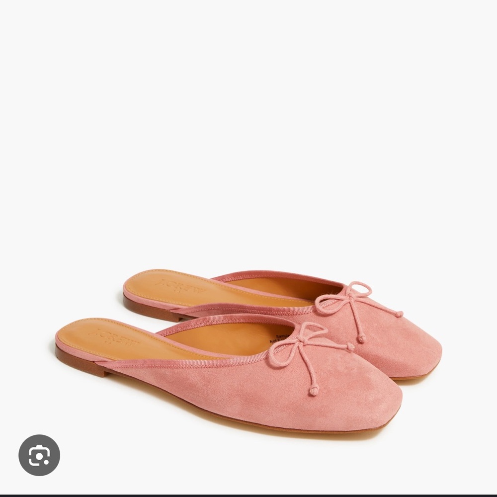 J. Crew Blush Zoe Suede Women's Loafers